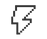 Dark green rounded-square icon showing a stylized lightning bolt (power/charging symbol)