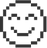 Smiling pixel-face icon indicating balanced mood